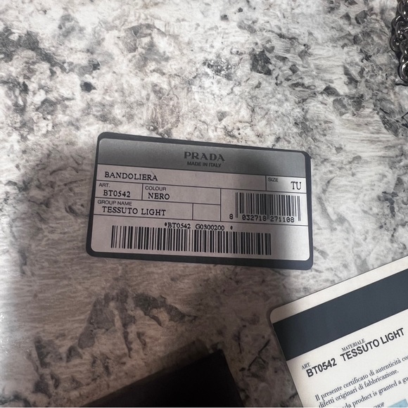 VINTAGE PRADA Tessuto Light Mini Crossbody - Picture 4 of 15